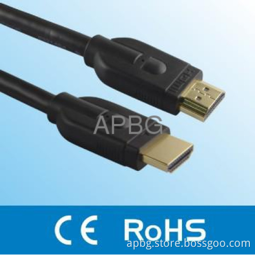 Gold plated HDMI Cable,19-pin Male to Male,support 1080P/3D